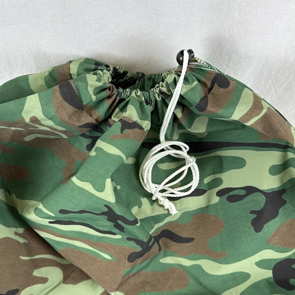Camouflage Drawstring Laundry Bag - Great for Camp or College!